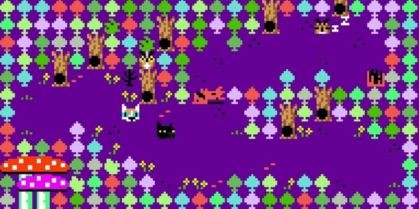 Gay Cats Go To The Weird Weird Woods