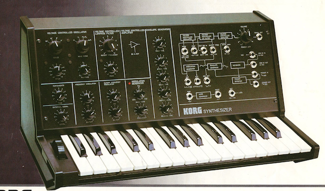Korg 80s synth new arrivals