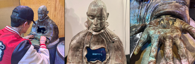 Teddy Pozo Explores Loss, Life, and Identity Through Interactive Clay