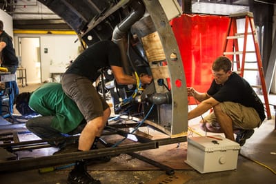 A giant submarine simulator goes to war with Twitter.