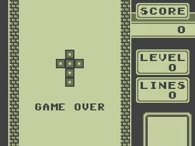 When the Tetris blocks cease to fall