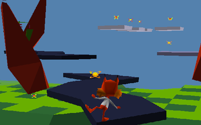 Bubsy returns in 3D to appreciate high art