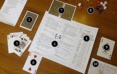 Dark is the stealthy RPG adventure for, uh, playing cards