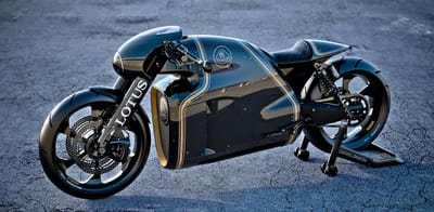 This Tron-inspired bike brings 80s cyberspace to street races