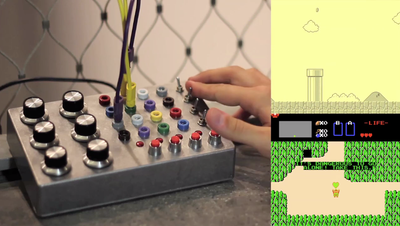 Watch this code-jacking controller go psycho folding Mario into Zelda