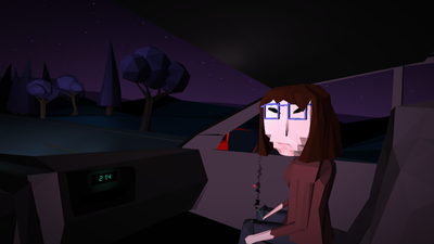 The introspective night driving of Glitchhikers