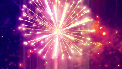 Non-evil drone shoots beautiful footage from inside fireworks