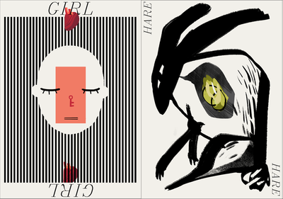 Rabbit meets and woos woman, beautiful card game ensues