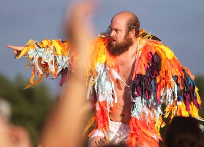 We talked to Les Savy Fav’s frontman about his obscene illustrations for the Beowulf boardgame