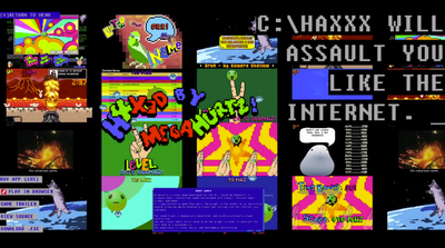 Tucked into a corner at E3 was a messy, brilliant satire of online culture