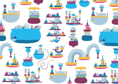 Flying high on the unfriendly skies of Hohokum