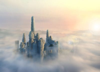 These cloud-shaped skyscrapers may give Columbia a run for her money