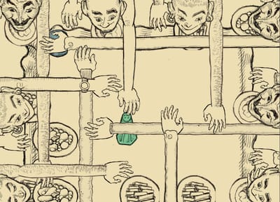 The Salt Pleeease makes a meal out of table manners