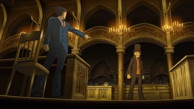 Hunting for witches in Professor Layton vs. Phoenix Wright: Ace Attorney