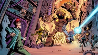 Live-action graphic novel stars sludge-monsters from the planet Zygon