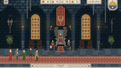 Yes, My Grace is the historically accurate king simulator about sitting on your ass and ruling