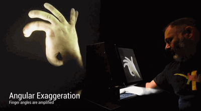 This augmented reality installation will melt your brain and your hand