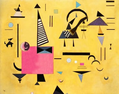 Understand a priceless Kandinsky artwork better by absolutely wrecking it