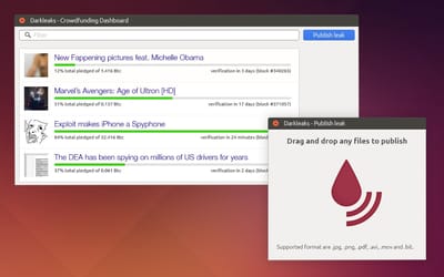 Darkleaks redesigns the exchange of information