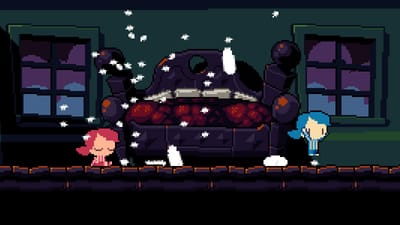 The kawaii pillow fight version of Nidhogg is just as unforgiving