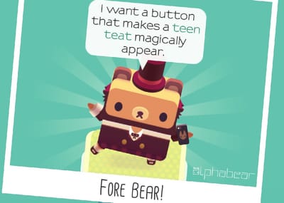 Word puzzle game Alphabear looks adorable but it has a filthy mouth