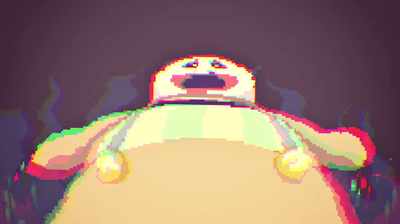 Dropsy the clown is looking positively sopping wet