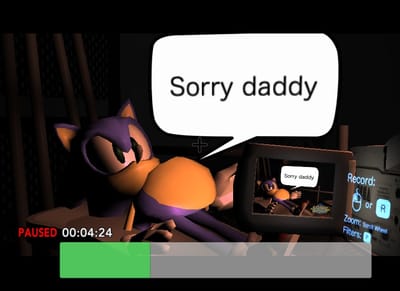 Now we can all participate in the kitschy nightmares of Sonic fan art