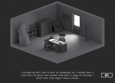 Classic film noir is turned into adorable dioramas in this videogame