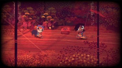 Knights and Bikes weaves a tale of childhood, medieval legends, and geese