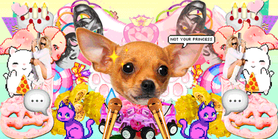 Shove your face into the hyper-eclectic web art of Anne Horel