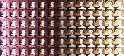 Degraded portraits of royals reflect their obsessive inbreeding