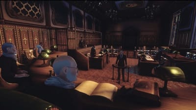 Protest your innocence in a new nonlinear courtroom drama