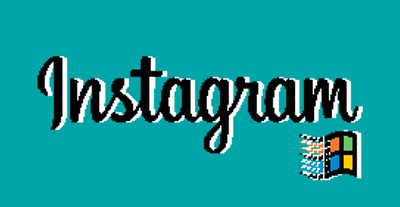 Artist imagines what Instagram would look like on Windows 95