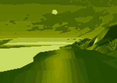 Nothing like a 2-bit beach, 8-bit sounds, and real sand to get in your shoes