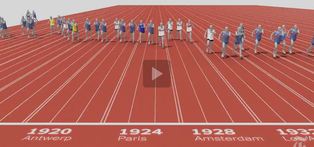 A virtual Usain Bolt races challengers of the past century in a time-bending death race for the ages.