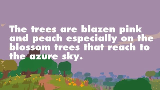 These lucky kids get to play Proteus at school and write about it