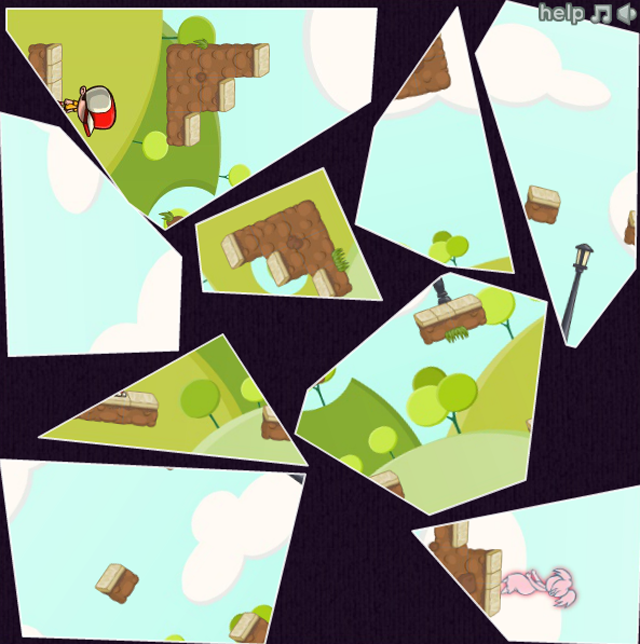 Tiny Flash game Fractured is pleasantly cohesive.