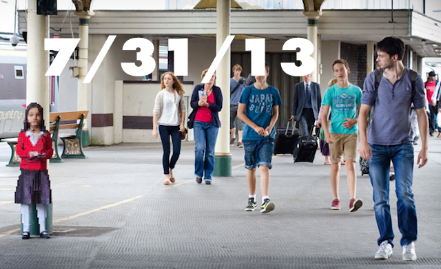 Guitar Hero goes fitness guru, invasion of the pixel people, & bicycling in virtual reality.