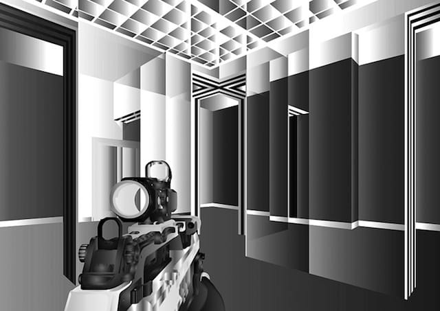 The boundary between first-person shooters and graphic art is a BFG