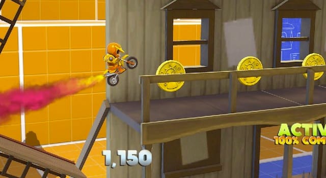 Joe Danger Infinity has some serious Nintendo mojo going on