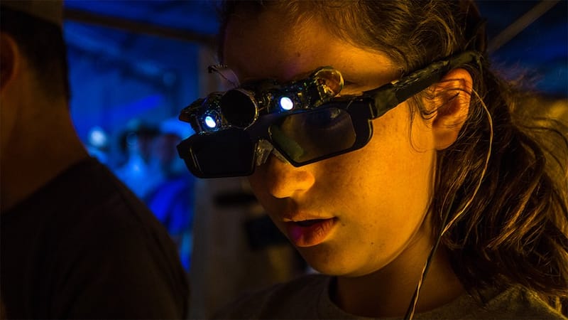 The Cast AR glasses turn physical reality into a holographic dreamscape