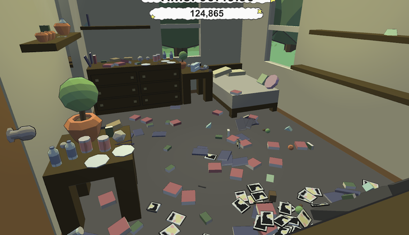 How Catlateral Damage constructs tidy living rooms for house cats to destroy