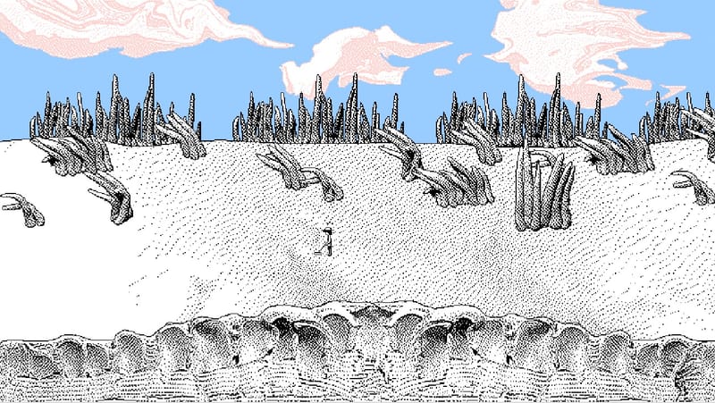 Dig into the surreal sands of Mason Lindroth’s Beachcomber