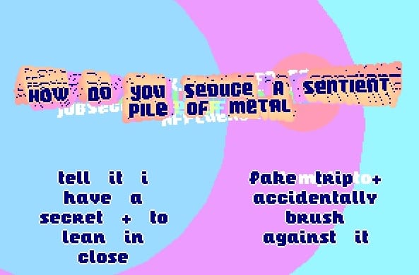 WHY NOT’s silliness has a dark secret