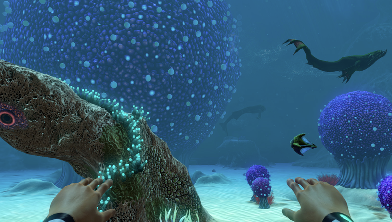 The diving game genre just got more beautiful and weird