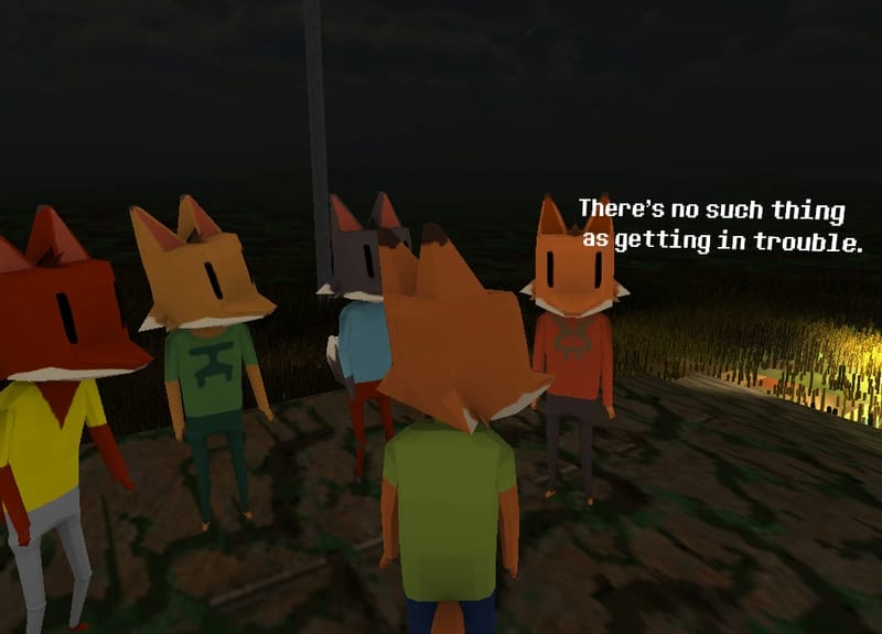 This videogame world degenerates like an old cassette tape