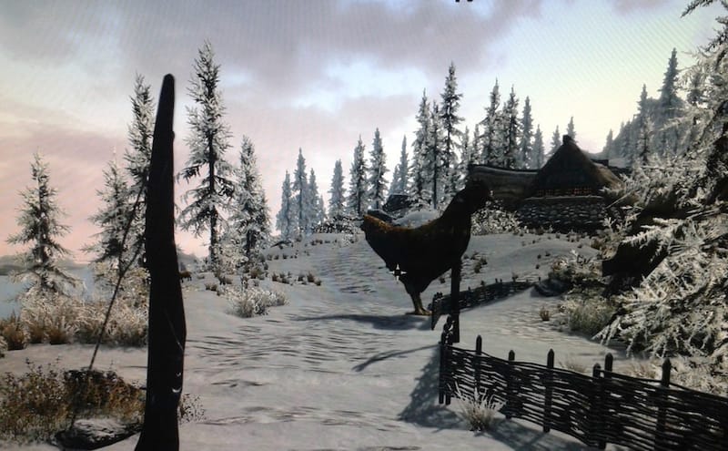Today in Skyrim mods: This giant killer rooster means business