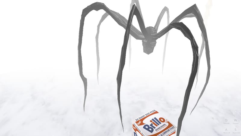 Virtual art gallery lets you leap on Warhols