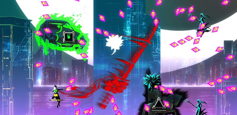 Harmonix envisions a 1990s futurescape in A City Sleeps