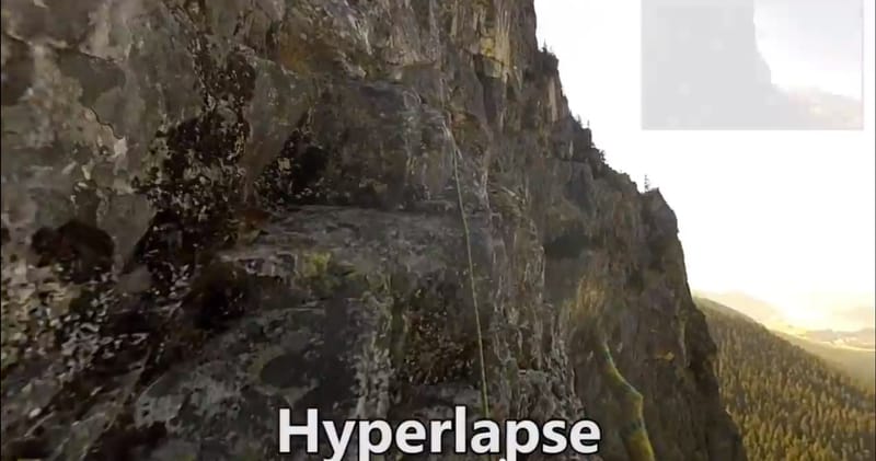 "Hyperlapse" video gives new perspective to first-person film